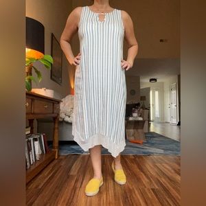 Linen/ Viscose shift dress size large